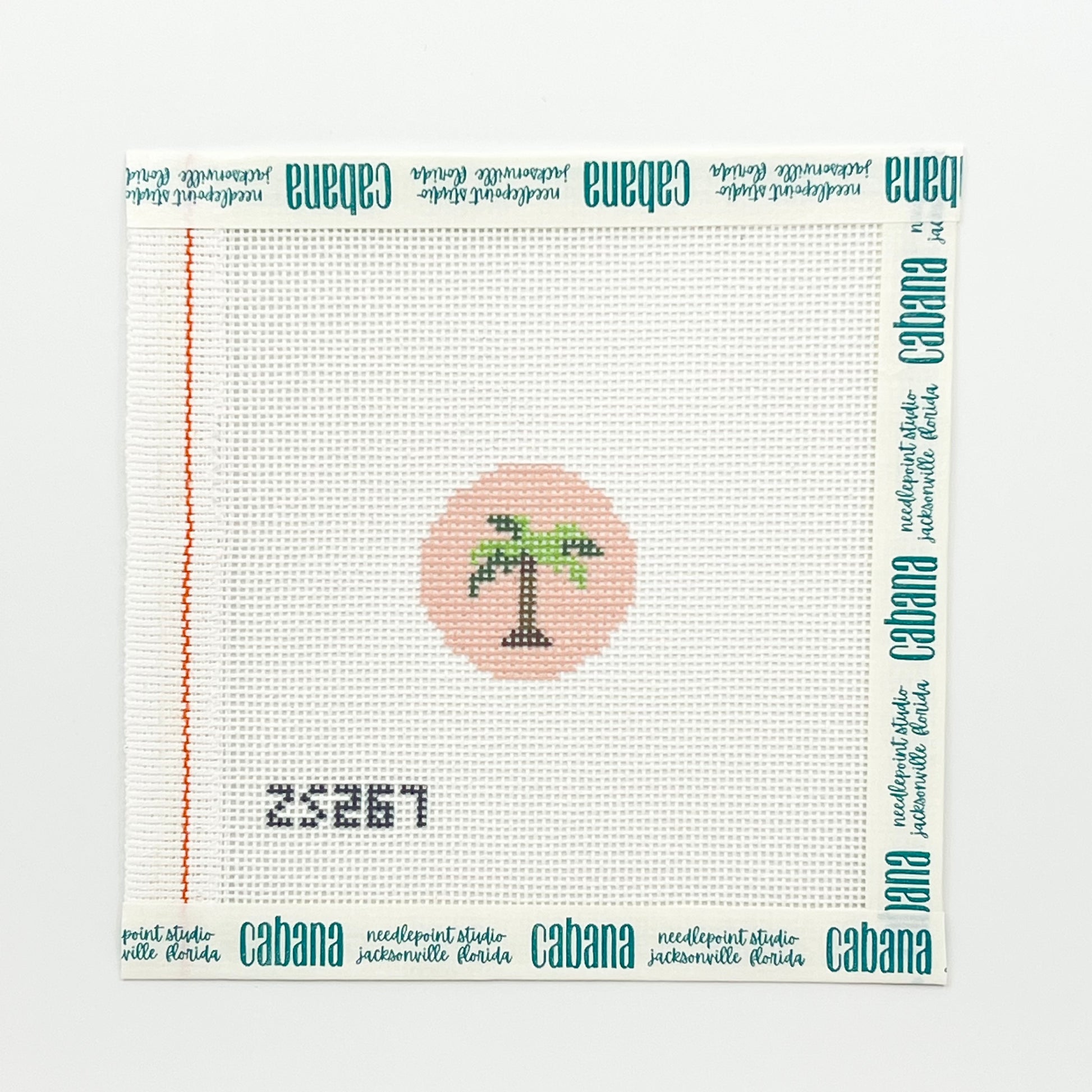 Palm Tree Key Fob - Printed