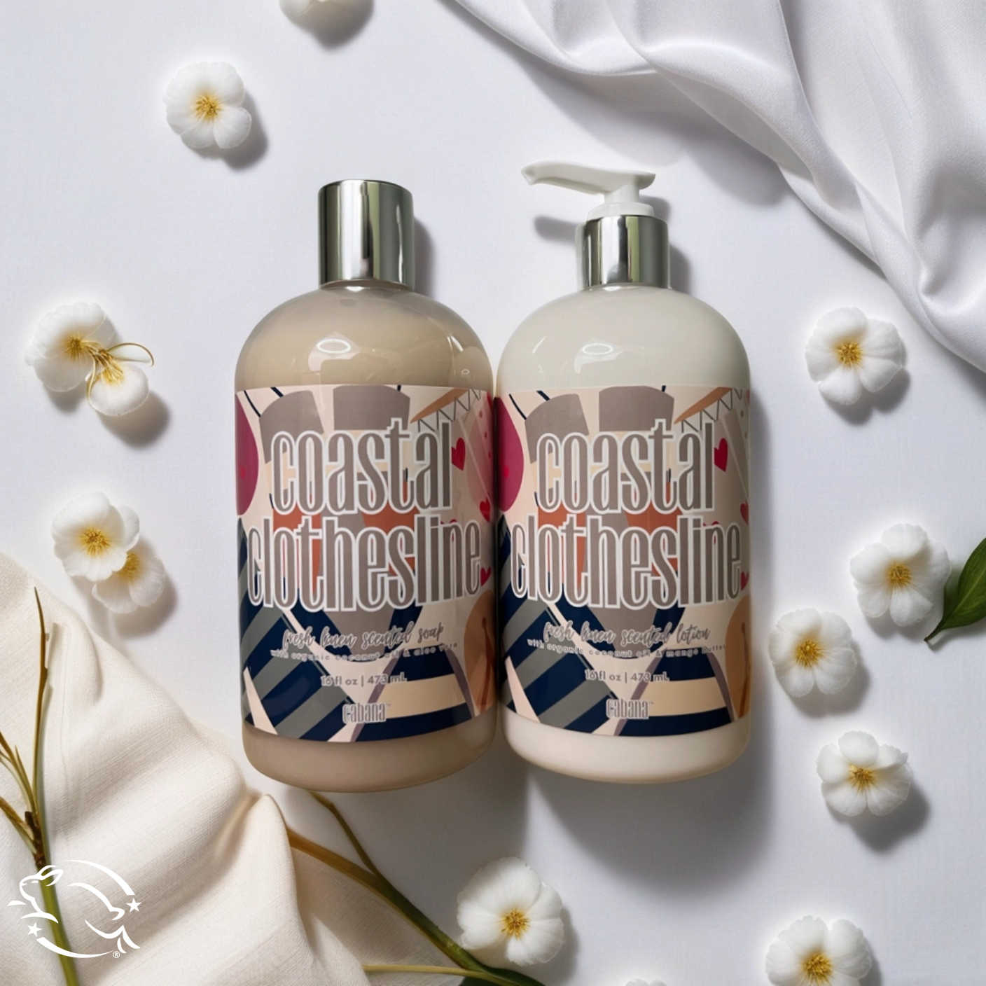 Coastal Clothesline Lotion & Soap Duo