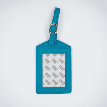 Self Finishing Leather Luggage Tag