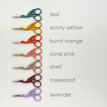 Crane Embroidery Scissors