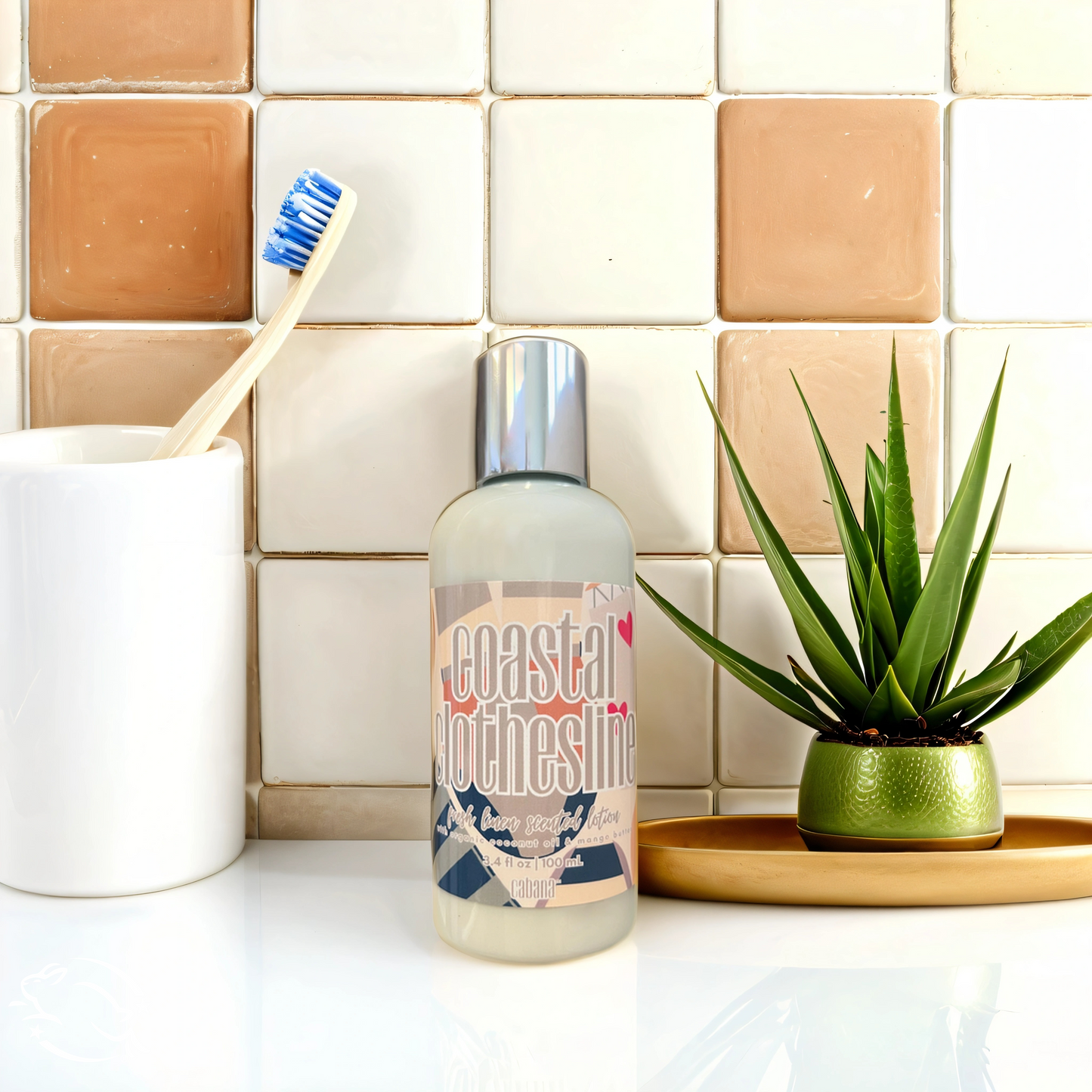 Coastal Clothesline Travel Lotion