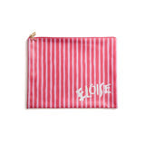 Eloise Stripe Opaque PVC Project Bag - Large